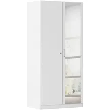 Rauch Wäscheschrank Bergheim 91 x 197 x 54 cm Weiß