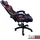 Hti-Living Krit Gaming-Stuhl Schwarz-Rot