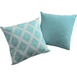 ADAM Audio Kissenbezug Maroccan Shiraz 40 x 40 cm Blau