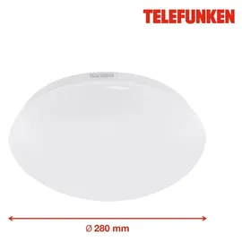 Telefunken LED Deckenleuchte 1 rund weiß