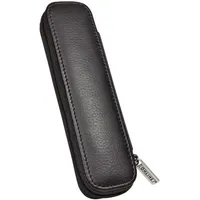 ONLINE USV-Systeme Online Stifte-Etui, Stylisches Stiftemäppchen mit Reißverschluss, mit 2 Stift-Schlaufen, Tasche für Kugelschreiber, Füller, Pinsel etc, Federmäppchen für Schule, Uni & Büro