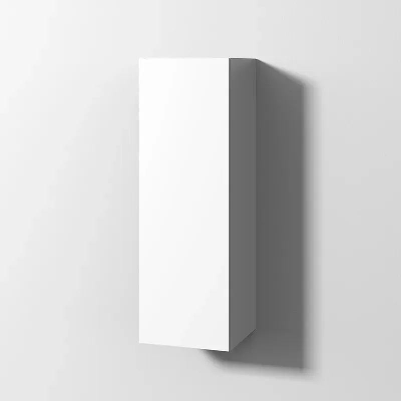 Sanipa Cubes Regalmodul mit 1 Tür, Weiß-Soft, CU12243 CU12243