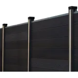 Home Deluxe Nutleiste, Schwarz, Kunststoff, 184x1.9 cm, Gartenzubehör