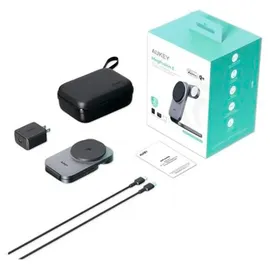 Aukey MagFusion Z 3-in-1 Foldable MagSafe Charging Stand
