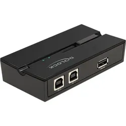 Delock USB-Umschalter für die gemeinsame Nutzung von Peripheriegeräten
