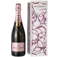 Moët & Chandon Rosé Impérial Champagner in exklusiver Geschenkpackung aus Metall