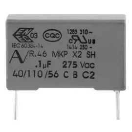 Kemet R463W510000M1M+ 1 St. MKP-Funkentstör-Kondensator radial bedrahtet 10 μF 300 V 20 % 37.5 mm (L x B x H) 41.5 x 30 x 45 mm Piece