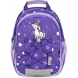 Belmil Mini Kiddy, Kindergartenrucksack, Unisex, Kinder, Größe M, Einhorn Dream Stars, Medium - M