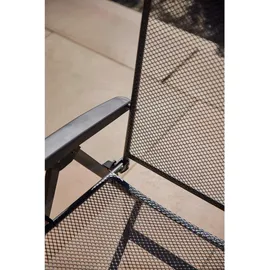 Siena Garden Elda Klappsessel Gartenstuhl 59,5 x 103,5 x 103 cm matt-anthrazit