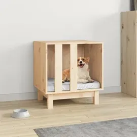 vidaXL Hundehütte 50 x 40 x 52 cm Holz Braun