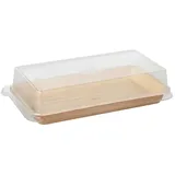 Papstar 10 STARPAK Einweg-Menüschalen pure 100,0 ml
