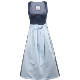 MarJo Dirndl Dirndl Petershausen 70cm Länge vintage blue blau 38
