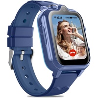 4G-Smartwatch für Kinder mit GPS und Telefon, Kinder mit WLAN, Videoanruf, 2 Kameras, SOS, Schulmodus, Kinder-Smartwatch für Jungen und Mädchen
