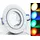 LC Light 2xLed Feuchtraum Einbaustrahler weiß/RGB