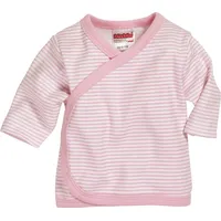 Playshoes Schnizler Flügelhemd Langarm Ringel Rosa | Gr.: 56