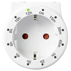 Sygonix SY-4499402 Schaltuhr digital Tagesprogramm 3500 W START/STOPP-Funktion, Countdown-Funktion
