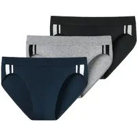 SCHIESSER Herren Slip 3er Pack