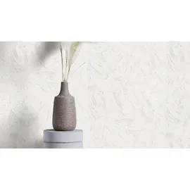 Rasch Textil Rasch Vliestapete 483482 Basic putzstruktur weiß, 10,05 x 0,53 m