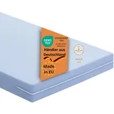 sleepling Matratze 90x200 Basic 20, Komfortschaummatratze, Rollmatratze mit Härtegrad 2, Made in EU, Waschbar 40 Grad, Oeko-TEX 100