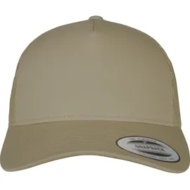 Flexfit 5-Panel Retro Trucker Cap khaki one Size