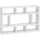 FineBuy Wandregal 75 x 16 x 51 cm Weiß
