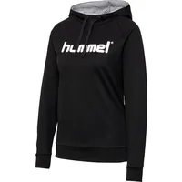 hummel Go Logo Hoodie Damen black M