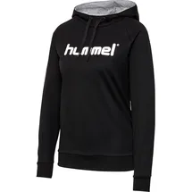 hummel Go Logo Hoodie Damen black M