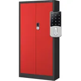 Jan Nowak Daniel Aktenschrank 185 x 90 x 40 cm Rot