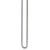 Thomas Sabo Venezia-Kette 925 Sterling Silber geschwärzt 80 cm
