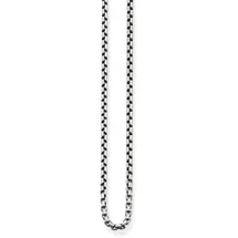 Thomas Sabo Venezia-Kette 925 Sterling Silber geschwärzt 80 cm