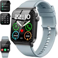 Donerton 2026 Smartwatch Damen Herren Fitnessuhr, Fitness Tracker Schrittzähler Uhr,1.91" HD mit Telefonfunktion Smart Watch mit Pulsuhr/Schlafmonitor,100+ Sportmodi Sportuhr IP68 Wasserdicht