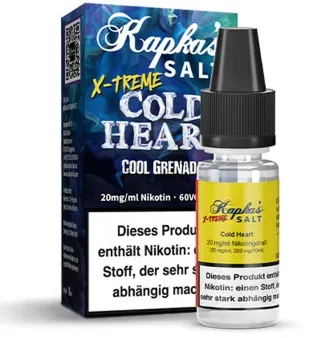 Kapka's Flava Cold Heart Xtreme NicSalt Liquid 10ml / 20mg