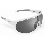 Siroko K3 Shimanami Kaido Photochrome Polarisierte Sonnenbrille - White / Grey - Black/CAT1-3