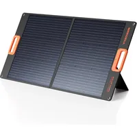 GRECELL 100 W Portable Solar Panel für Power Station Generator, 20 V Foldable Solar Panel Solar Ladegerät mit MC-10 hocheffiziente Batterie-Ladegerät für Outdoor Camping Van RV Reise Garten
