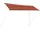 vidaXL Einziehbare Markise 400 x 150 cm braun/orange