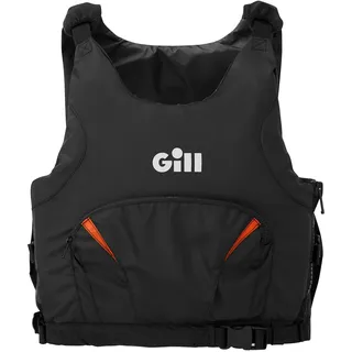 Gill Pro Racer 50n Schwimmweste Schwarz Orange S
