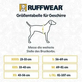 Ruffwear Flagline Hundegeschirr sage green M