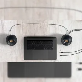 Creative Labs Creative Pebble V2 2.0 Schwarz