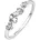 VIVANCE Fingerring VIVANCE weiß 56 weiß 056 17 8 Fingerring
