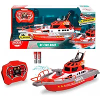 DICKIE RC-Boot Feuerwehrboot CH RTR rot