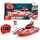 DICKIE RC-Boot Feuerwehrboot CH RTR rot
