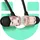 Avizar Magnetische Bluetooth In-Ear Kopfhörer Gold/Rosa