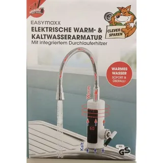 EasyMaxx Warm- und Kaltwasserarmatur mit integriertem Durchlauferhitzer 3600 W