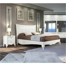 vaccari cav giovanni Doppelbett 3tlg. H1 Weiß