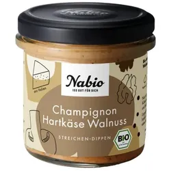 Nabio Brotaufstrich Champignon Käse und Walnuss bio