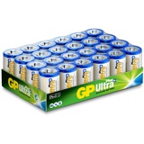 GP Batterien C – 24 Stück | GP Ultra Plus | halbe Alkaline-Taschenlampe 1,5 V / LR14 / Mezzator-Batterie – Lange Lebensdauer
