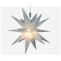 Gartenpirat 3D Leuchtender Weihnachtsstern - Weiß