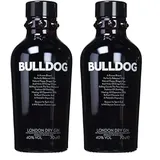 Bulldog Gin London Dry Gin aus 12 Botanicals aus 8 verschiedenen Ländern (1 x 0.7 l) (Packung mit 2)