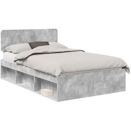 vidaXL Bettrahmen 120 x 200 cm Grau