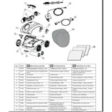 Ersatzteil für Poolroboter 5210 Pumpenauslass-klappe